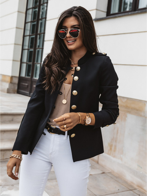 Blazer com Abotoamento