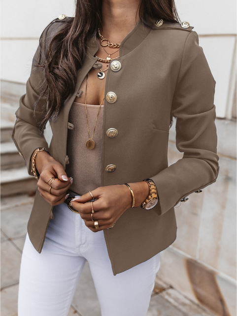 Blazer com Abotoamento