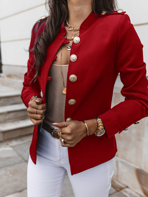 Blazer com Abotoamento
