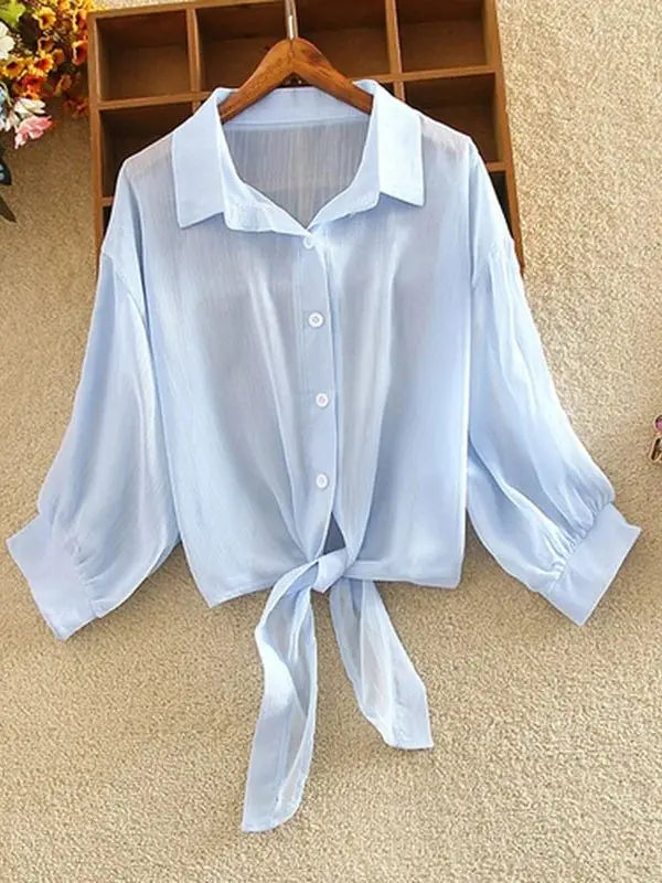 Camisa de manga comprida
