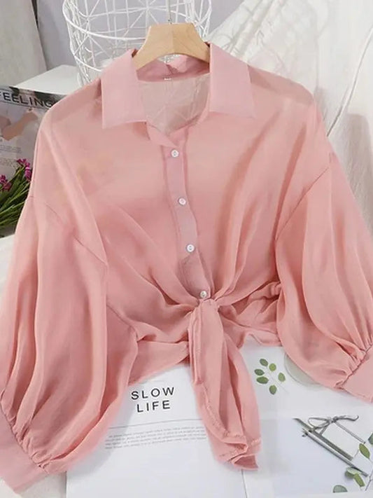Camisa de manga comprida
