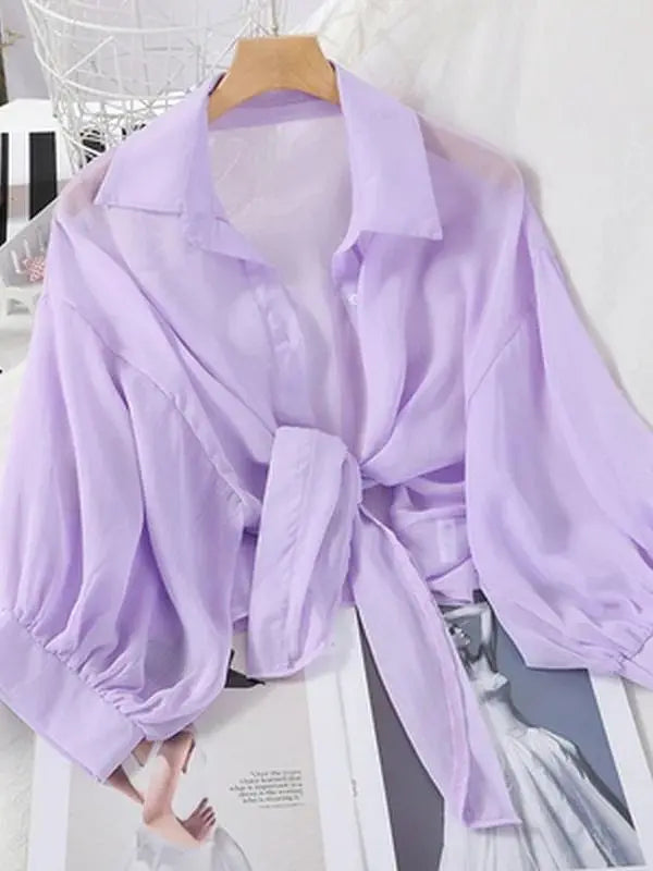Camisa de manga comprida