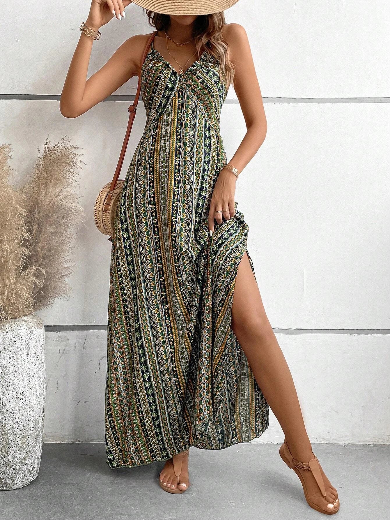 Vestido Feminino Moda Verão 2025