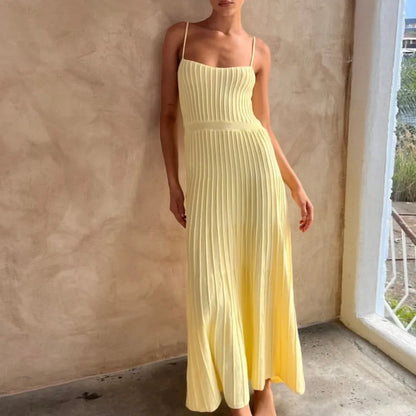 Vestido Longo Plissado