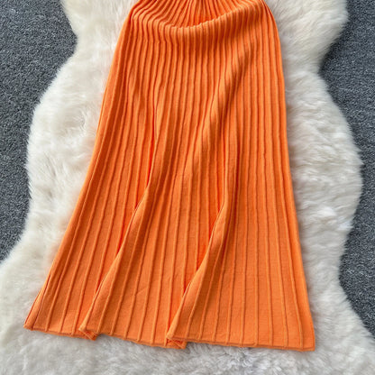 Vestido Longo Plissado