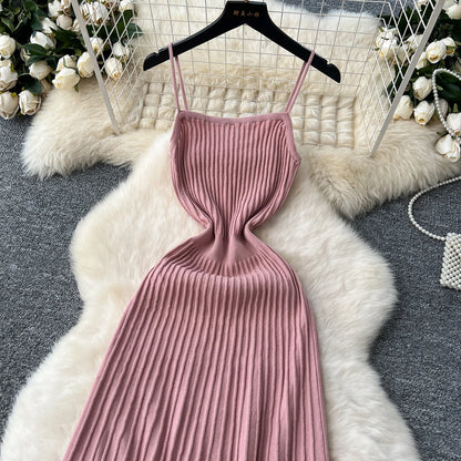 Vestido Longo Plissado