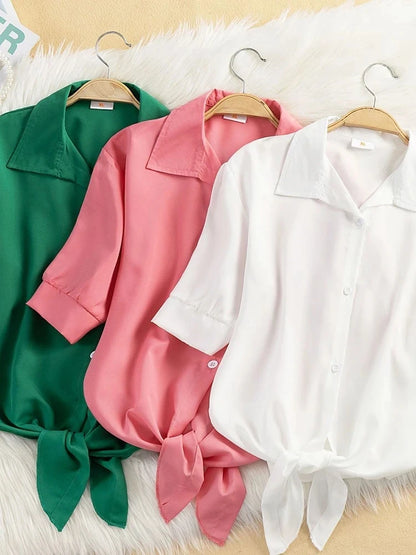 Camisa Manga Curta - Moda Primavera