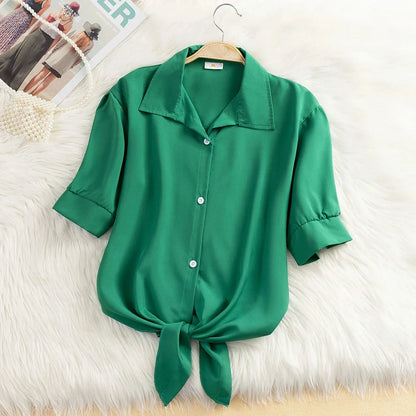 Camisa Manga Curta - Moda Primavera