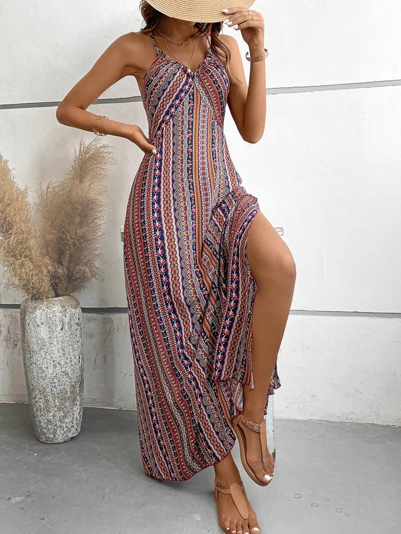 Vestido Feminino Moda Verão 2025