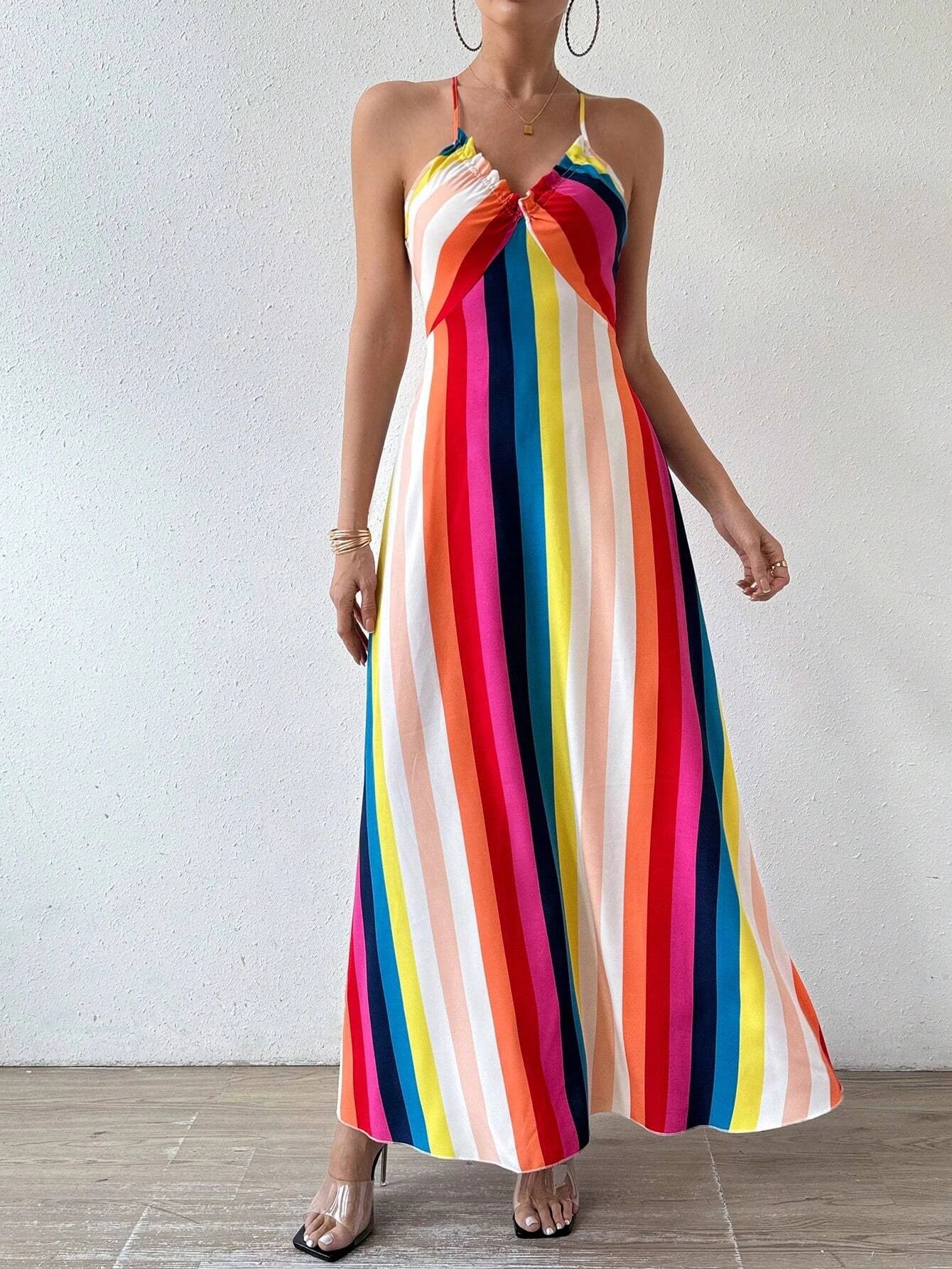 Vestido Feminino Moda Verão 2025