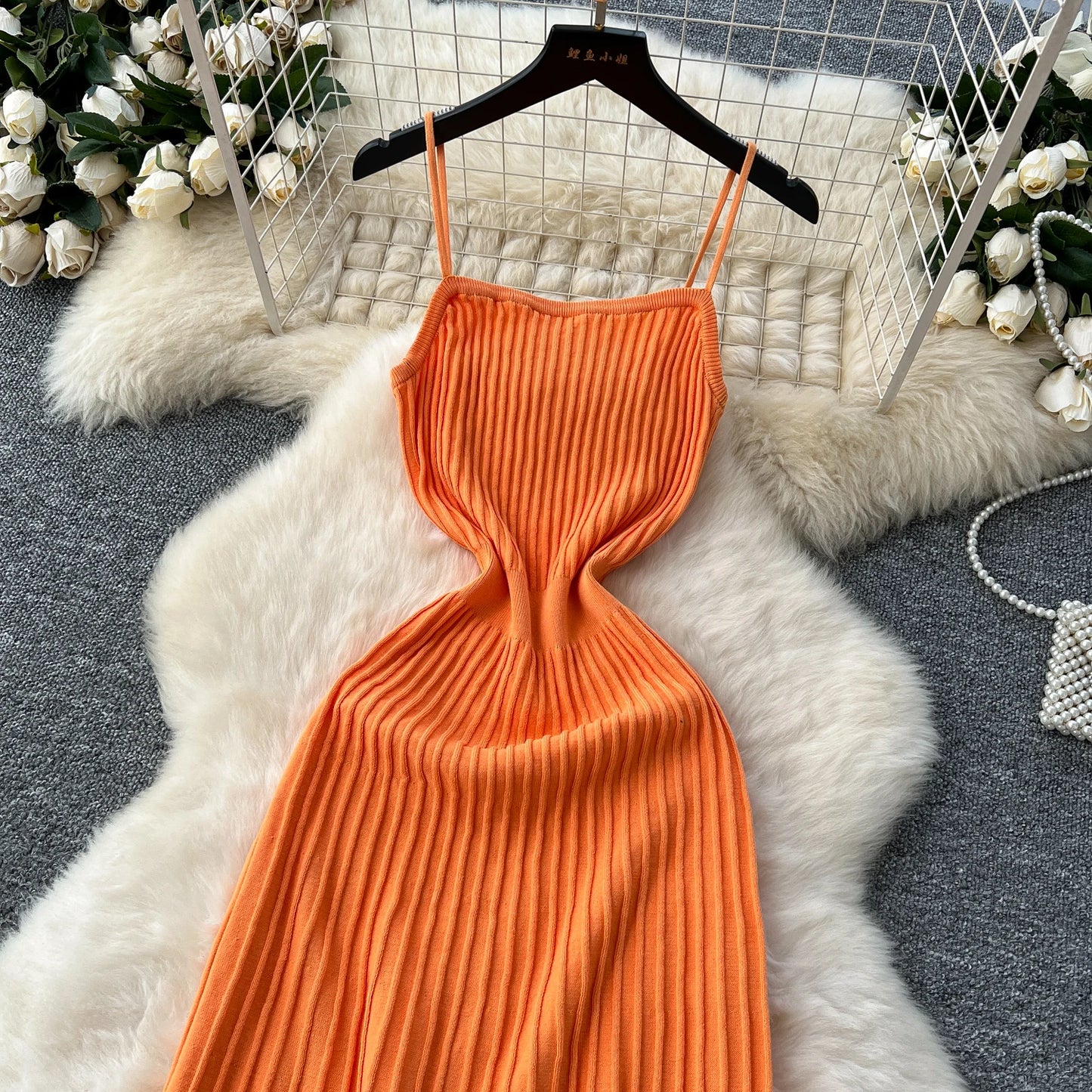 Vestido Longo Plissado