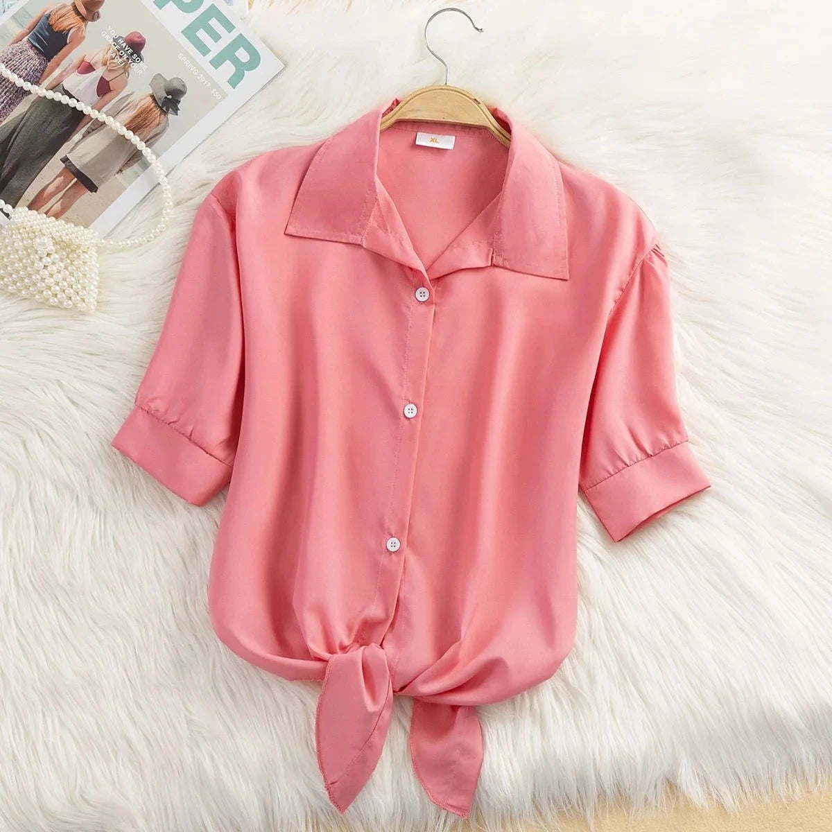 Camisa Manga Curta - Moda Primavera