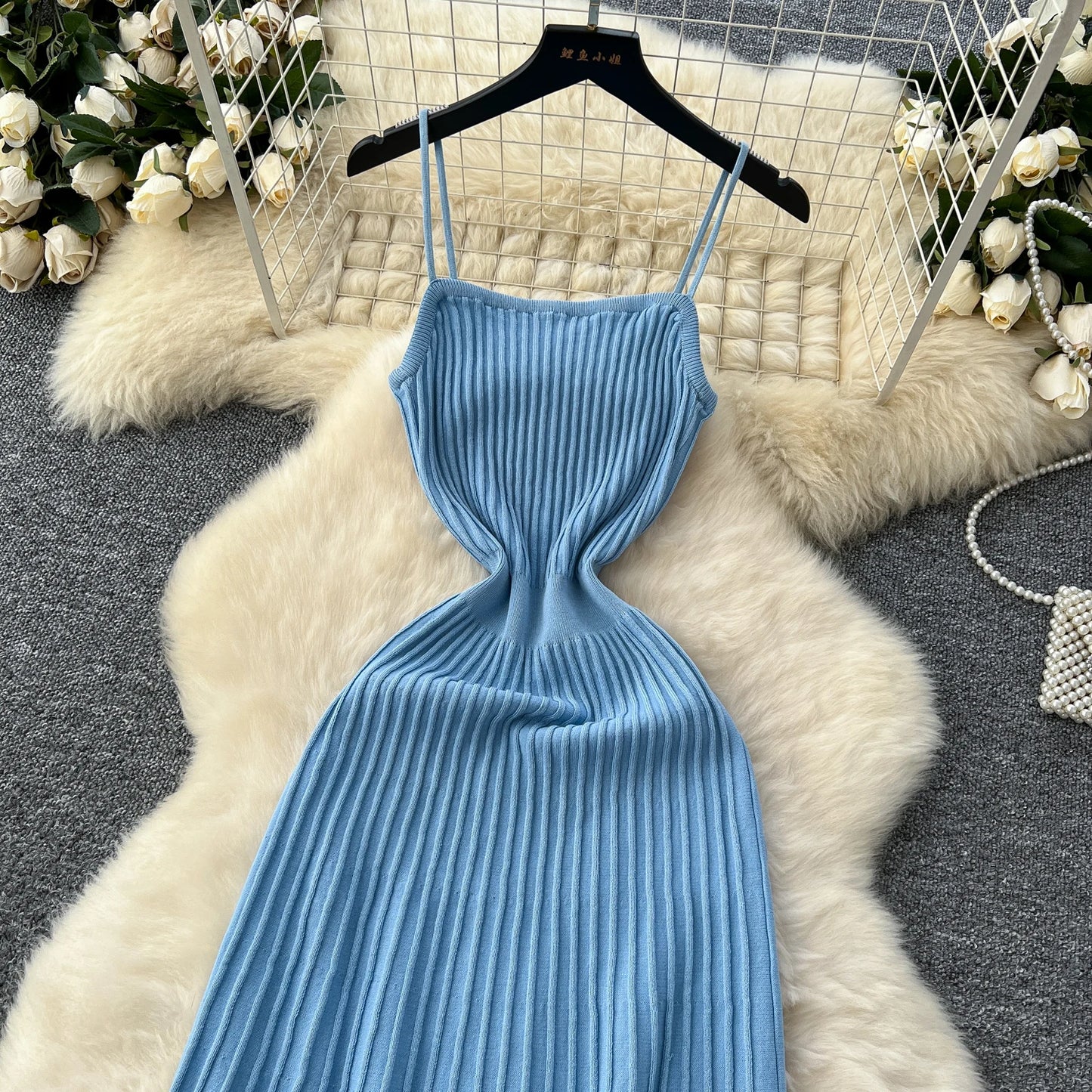 Vestido Longo Plissado