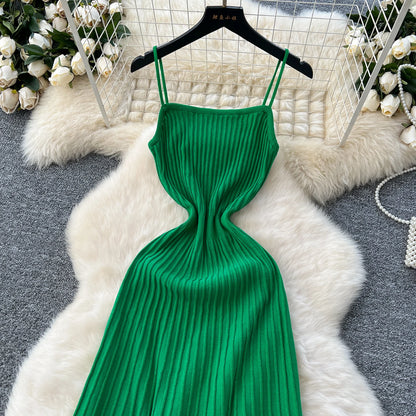 Vestido Longo Plissado